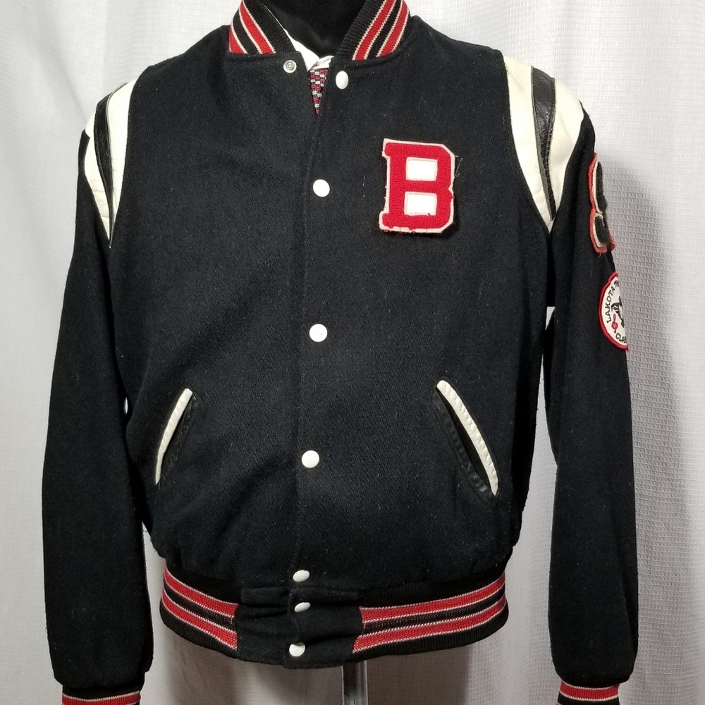 Vintage Lakota Letterman Jacket